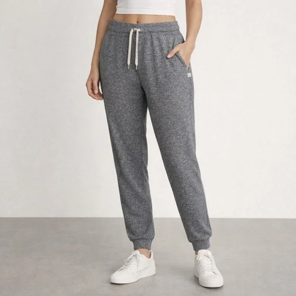 Vuori Performance Jogger Heather Gray Large Tall Soft Lounge Athletic Dreamknit - Picture 1 of 7